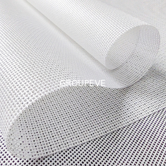 0.45mm flammhemmendes PVC beschichtete Mesh Fabric For Windows