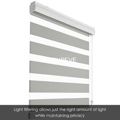 Oberlicht schattieren bloße Eleganz-Vorhang-Zebra-Polyester-Vorhänge für Windows