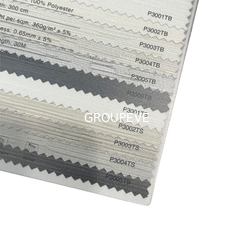 Strukturierter Fabricante-Polyester-Vorhang-Gewebe-Jalousie-Stromausfall Cortina Roller Sunscreen