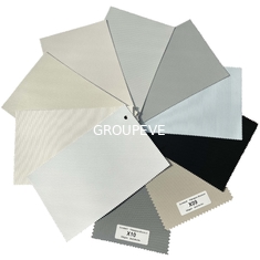 Grundsee-Stromausfall PVC-Fiberglas-weiße Gray And Beige For Roller-Vorhänge
