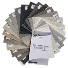 White Gray Beige 97% Anti UV Fiberglass Sunscreen Fabric 200cm 250cm 300cm