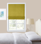 Designer Textile Indoor 100% Polyester Fabric Cordless Blackout Roman Blind