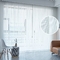 Polyester-Vertikaljalousie-Gewebe 100% für Fenster-Vertikaljalousien