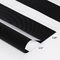 Außen-Solarschatten Streifen-Roller Polyester Klarfarbe Zebra-Jalousien Gewebe Korea Material