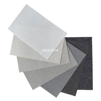 kaufen 18% Polyester 66% Leinen- Solar-Mesh Polyester Sunscreen Fabric For Büro PVCs 16% Online-Herstellung