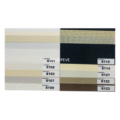 kaufen 100% Polyester Schicht Zebra Roller Blind Stoff für die Heimmode Online-Herstellung