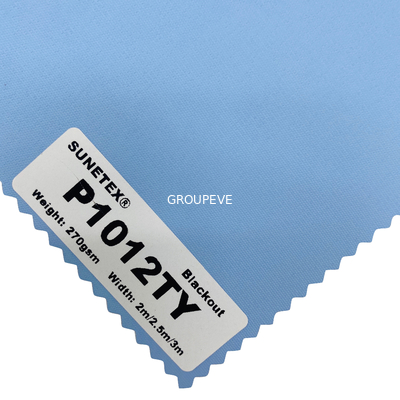 kaufen 270gm Farbige Silberrücken Blackout Roller Blinds Stoff Online-Herstellung