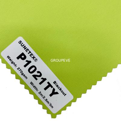 kaufen 0.38mm silberner zurückziehender Stromausfall-Polyester-Rollladen-Vorhangstoff Online-Herstellung