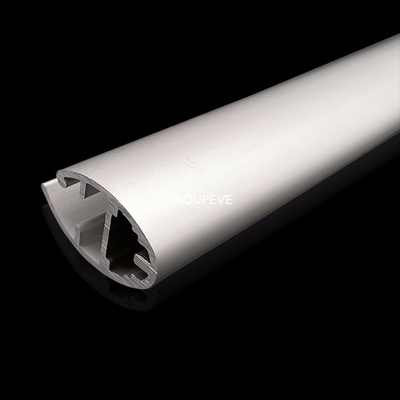 Unterer Rollladen Aluminium-Tube1.2mm ISO9001 der Schienen-38mm
