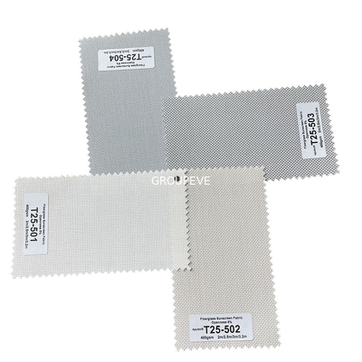 kaufen Hitzebeständiges schwarzes Fiberglas-Lichtschutz-Glasfaser-Gewebe 60% PVCs 40% Online-Herstellung