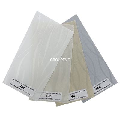 kaufen OEKO-TEX 127mm Wohnzimmer 100% Polyester Vertikalblindstoff Online-Herstellung