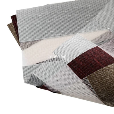 Doppelschicht-Licht-Breathable Lichtschutz-Zebra-Gewebe-Polyester-Zebra-Rollladen-Gewebe 100%