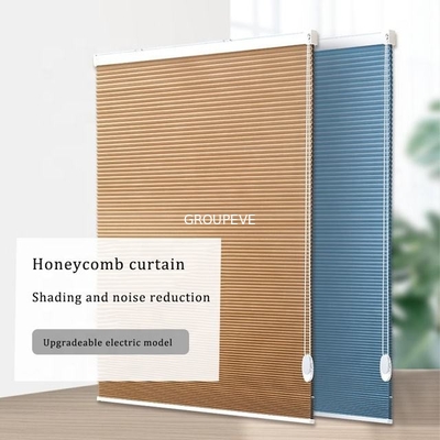 kaufen Bienenwaben-Vorhang-Fenster-Polyester-Bienenwaben-Vorhänge 100% schattieren Gewebe Online-Herstellung