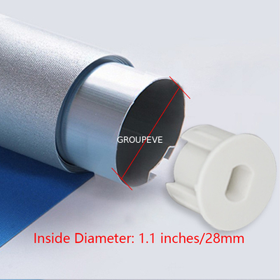 kaufen Ruhige und glatt laufende 38mm Aluminium-Rollerblinde Röhre Blinde Zubehör Online-Herstellung