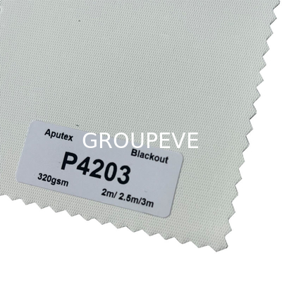 kaufen kundenspezifische undurchsichtige Rollladen-Gewebe 100% des Polyester-320g für Hauptdekor Online-Herstellung