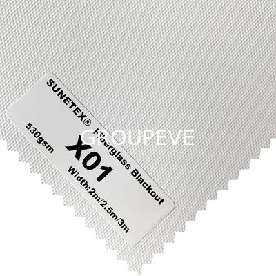 kaufen Sunetex motorisierte vertikales Fiberglas-Verdunkelungsrollo-Gewebe OEKO-TEX Oilproof Online-Herstellung