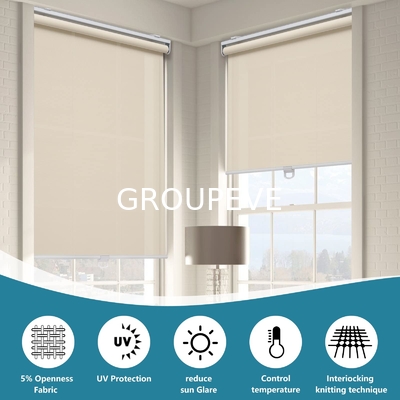 Anti-UV-Sonnencreme Stoff mit Blackout Roller Blind Stoff für Fensterblinde