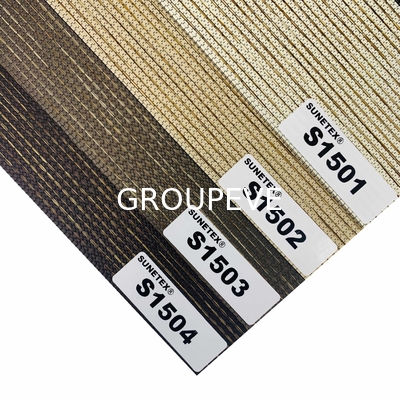kaufen Groupeve rollende blinde Gewebe mit Jacquardwebstuhl-Zebra-Vorhängen für Hotels Online-Herstellung