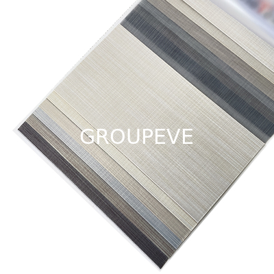Zebra-Gurtinen kundenspezifische thermische Polyester Sonnenrollen Zebra-Jalousien bestellen Fensterfarben Kosten für Küchen Stoff