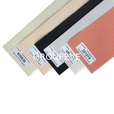 kaufen Polyester-Vertikalen-bloßes Eleganz-Rollladen-Gewebe 100% für Fenster-Behandlung Online-Herstellung