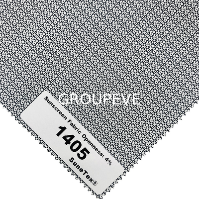 kaufen Polyester Solar 4% Offenheit Textur Pattern Roller Blind Stoffe für die Fensterbehandlung Online-Herstellung