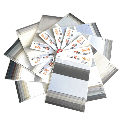 Machen Polyester-Zebra 100% Gewebe-Rolle 50 M/Roll für Rolle herauf Vorhang blind