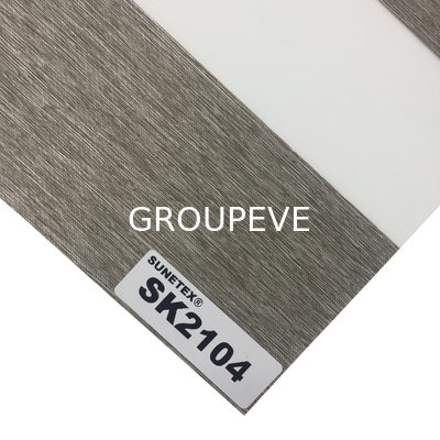 kaufen Großhandel 3M Breite 100% Polyester Roller Blinds Tag und Nacht Roller Blinds Stoffe für Fenster Online-Herstellung