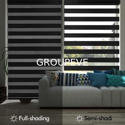 kaufen 100% Polyester Elegance Zebra Blinds Stoff für Fenster Doppelblinde Online-Herstellung