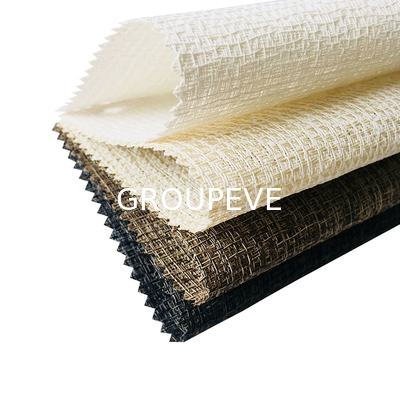 kaufen Polyester-PVC-Sonnencreme Jacquard Horizontale Rollerblenden Vorhanggewebe Online-Herstellung