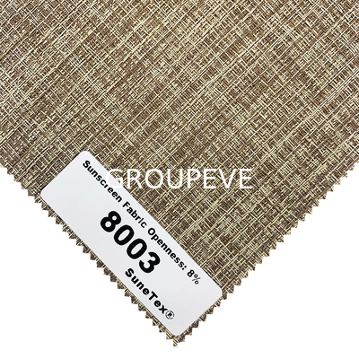 kaufen Stylische Roller Blinds Lösung von Polyester Jacquard Wasserdichtes PVC-Gewebe Für Sonnencreme Blinds Gewebe Online-Herstellung