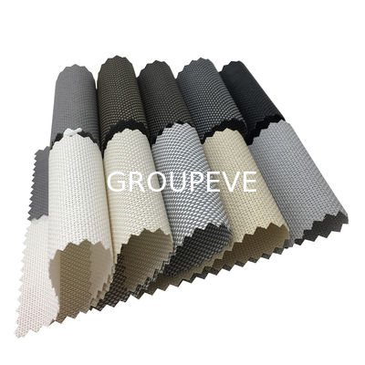Outdoor Plain Weave Polyester PVC Sonnencreme Stoff Hotel Roller Blind Shades Stoffe