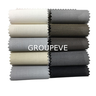 Einfach gewebte Sonnenblenden aus Polyester Solarschirm Stoff Hotel Roller Shades