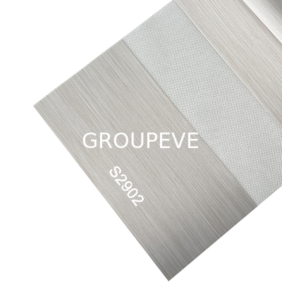 kaufen 3m Breite 100% Polyester Durchsichtiges Doppelschicht Roller Blinds Stoff Für die Wohnkultur Online-Herstellung