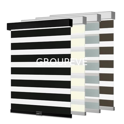 kaufen Semi-Black-out 100% Polyester 3m Breite Tag und Nacht Rollstoff für Fensterbehandlung Online-Herstellung