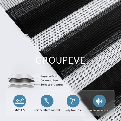 kaufen Moderne Polyesterfaser Tag und Nacht Material Fenster Zebra Blinds Stoff Online-Herstellung