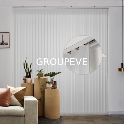 kaufen Gewerbliche vertikale Privatsphärefenster, elegante Sonnenläden und Rollstoffschattierungen Online-Herstellung