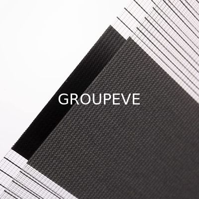 Neue, aktuelle, farbenfrohe, schlichte, blickdichte Rollos, Zebra-Jalousien-Stoffe