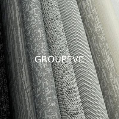 kaufen High Draping 380GSM 3M Width Jacquard Sunshade Blackout Roller Blinds Fabric for Home and Office Online-Herstellung