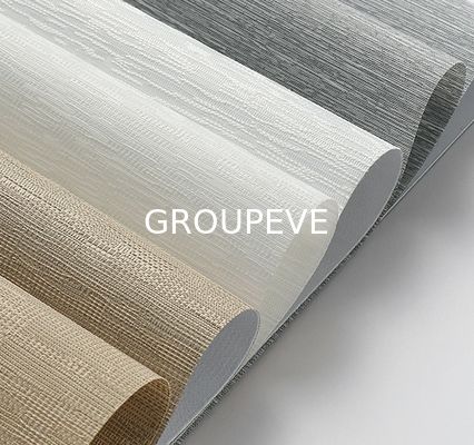 kaufen 100% Blackout 380GSM 3M Width Flame Retardant UV Proof Waterproof Polyester Roller Blinds Fabric Online-Herstellung