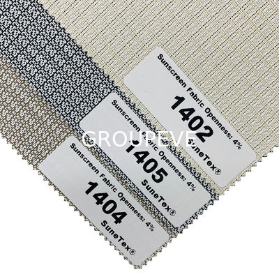 kaufen Polyester PVC Offenheit 4% Rollo Stoff Sonnenschutz Solar Screen Sonnenschutzgewebe Online-Herstellung
