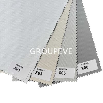 kaufen 3 Ply PVC & 1 Ply 100% Glasfaser Sonnencreme Stoff mit UPF 50+ und wasserdicht für Rollerblinde und Sonnenschirme Online-Herstellung