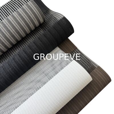 100% Polyester Horizontale Tag Nacht Halbschwarz Zebra Roller Blinds Stoff für Zuhause