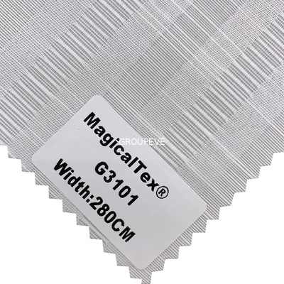 Ein guter Preis. 220gsm Polyester-Rollen-Gewebe-Stromausfall-Rate 50% halb Blockout weiße Online