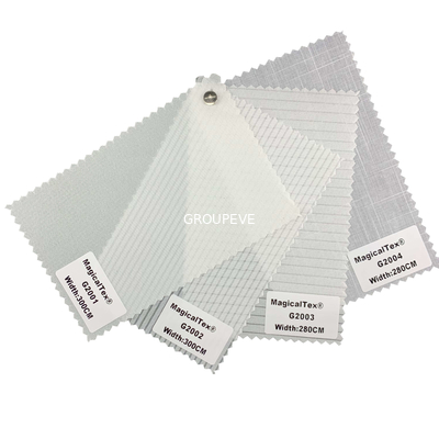 Ein guter Preis. Feuerfest 100% Polyester 2.8M Breite Halbschwarz Polyester Roller Blinds Stoff Für Luxus-Hausdekoration Online