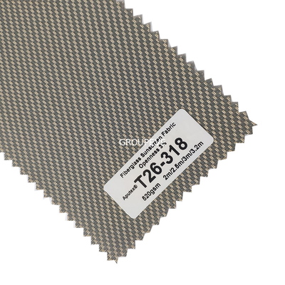 Ein guter Preis. Fiberglas-Lichtschutz-Gewebe NFPA 701 Sunetex 0.55mm antibakterielles Online