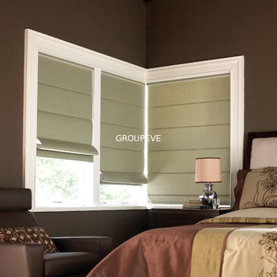 Ein guter Preis. Perlen-Seil Soems Roman Blinds Fabric Waterproof Office Roman Blinds Roller Shade With Online