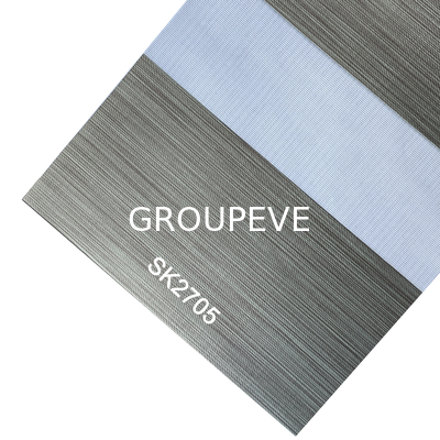 Ein guter Preis. Maserte Polyester-Stromausfall 100% die Nachttagesrolle oben, die für Fenster-Behandlung blind ist Online
