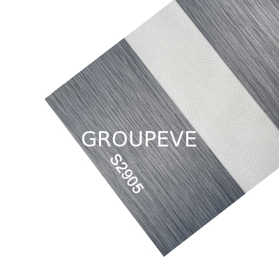 Ein guter Preis. Zebra-Rollladen-Gewebe 100% halb undurchsichtiges Polyester PVCs freie für Fenster Online