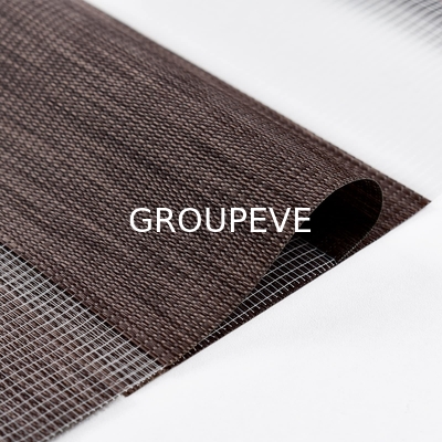 Ein guter Preis. 100% Polyester Semi-Blackout Oem Fabrik Tag und Nacht Zebra Roller Blinds Vorhang Stoff Online