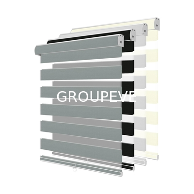Ein guter Preis. 3m Tagesnachtzebra-Polyester macht Gewebe für Windows 50*75mm blind Online